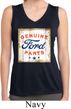 Ladies Shirt Distressed Genuine Ford Sleeveless Moisture Wicking Tee