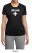 Ladies Shirt Distressed Lifeguard Moisture Wicking Tee T-Shirt