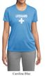 Ladies Shirt Distressed Lifeguard Moisture Wicking Tee T-Shirt