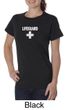 Ladies Shirt Distressed Lifeguard Organic Tee T-Shirt