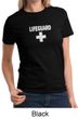 Ladies Shirt Distressed Lifeguard Tee T-Shirt