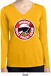 Ladies Shirt Dodge Scat Pack Club Dry Wicking Long Sleeve Tee T-Shirt