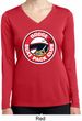 Ladies Shirt Dodge Scat Pack Club Dry Wicking Long Sleeve Tee T-Shirt