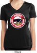 Ladies Shirt Dodge Scat Pack Club Moisture Wicking V-neck Tee T-Shirt