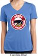 Ladies Shirt Dodge Scat Pack Club Moisture Wicking V-neck Tee T-Shirt