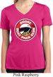 Ladies Shirt Dodge Scat Pack Club Moisture Wicking V-neck Tee T-Shirt