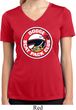 Ladies Shirt Dodge Scat Pack Club Moisture Wicking V-neck Tee T-Shirt