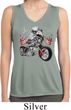 Ladies Shirt Eagle Biker Sleeveless Moisture Wicking Tee