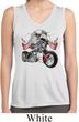 Ladies Shirt Eagle Biker Sleeveless Moisture Wicking Tee