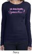 Ladies Shirt Eat Sleep Breathe Gymnastics Long Sleeve Tee T-Shirt