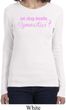 Ladies Shirt Eat Sleep Breathe Gymnastics Long Sleeve Tee T-Shirt