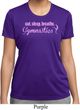 Ladies Shirt Eat Sleep Breathe Gymnastics Moisture Wicking Tee T-Shirt