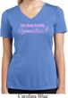 Ladies Shirt Eat Sleep Breathe Gymnastics Moisture Wicking V-neck Tee