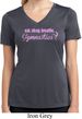 Ladies Shirt Eat Sleep Breathe Gymnastics Moisture Wicking V-neck Tee