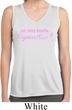 Ladies Shirt Eat Sleep Gymnastics Sleeveless Moisture Wicking Tee