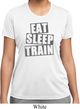 Ladies Shirt Eat Sleep Train Moisture Wicking Tee T-Shirt