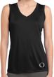 Ladies Shirt Enso Bottom Print Sleeveless Moisture Wicking Tee T-Shirt