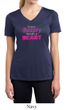 Ladies Shirt Every Beauty Needs a Beast Moisture Wicking V-neck Tee