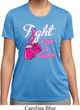Ladies Shirt Fight For a Cure Moisture Wicking Tee T-Shirt