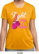 Ladies Shirt Fight For a Cure Moisture Wicking Tee T-Shirt