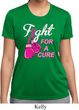 Ladies Shirt Fight For a Cure Moisture Wicking Tee T-Shirt