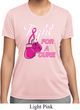 Ladies Shirt Fight For a Cure Moisture Wicking Tee T-Shirt