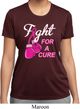 Ladies Shirt Fight For a Cure Moisture Wicking Tee T-Shirt