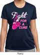 Ladies Shirt Fight For a Cure Moisture Wicking Tee T-Shirt