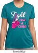Ladies Shirt Fight For a Cure Moisture Wicking Tee T-Shirt