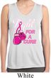 Ladies Shirt Fight For a Cure Sleeveless Moisture Wicking Tee T-Shirt
