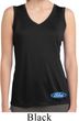 Ladies Shirt Ford Oval Bottom Print Sleeveless Moisture Wicking Tee
