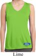 Ladies Shirt Ford Oval Bottom Print Sleeveless Moisture Wicking Tee