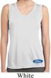 Ladies Shirt Ford Oval Bottom Print Sleeveless Moisture Wicking Tee