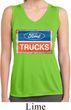 Ladies Shirt Ford Trucks Logo Sleeveless Moisture Wicking Tee T-Shirt