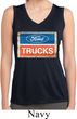 Ladies Shirt Ford Trucks Logo Sleeveless Moisture Wicking Tee T-Shirt