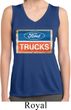Ladies Shirt Ford Trucks Logo Sleeveless Moisture Wicking Tee T-Shirt