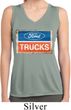 Ladies Shirt Ford Trucks Logo Sleeveless Moisture Wicking Tee T-Shirt