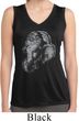 Ladies Shirt Ganesha Profile Sleeveless Moisture Wicking Tee T-Shirt