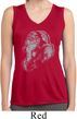 Ladies Shirt Ganesha Profile Sleeveless Moisture Wicking Tee T-Shirt