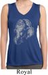 Ladies Shirt Ganesha Profile Sleeveless Moisture Wicking Tee T-Shirt