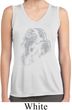 Ladies Shirt Ganesha Profile Sleeveless Moisture Wicking Tee T-Shirt