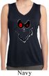 Ladies Shirt Ghost Face Sleeveless Moisture Wicking Tee T-Shirt