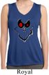Ladies Shirt Ghost Face Sleeveless Moisture Wicking Tee T-Shirt