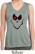 Ladies Shirt Ghost Face Sleeveless Moisture Wicking Tee T-Shirt