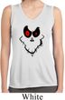 Ladies Shirt Ghost Face Sleeveless Moisture Wicking Tee T-Shirt