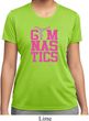Ladies Shirt Gymnastics Text Moisture Wicking Tee T-Shirt