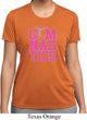 Ladies Shirt Gymnastics Text Moisture Wicking Tee T-Shirt