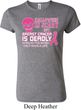 Ladies Shirt Halloween Scary Breast Cancer Deadly Crewneck Tee T-Shirt