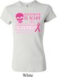 Ladies Shirt Halloween Scary Breast Cancer Deadly Crewneck Tee T-Shirt
