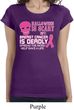 Ladies Shirt Halloween Scary Breast Cancer Deadly Longer Length Tee